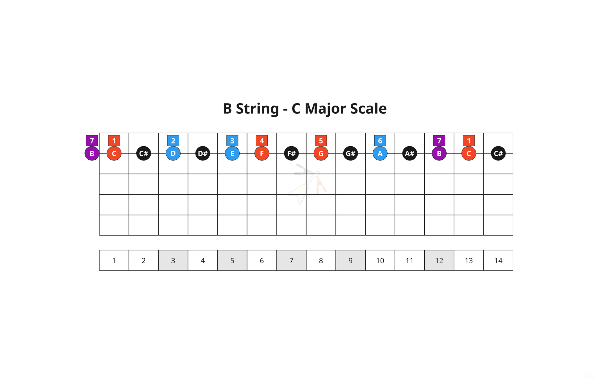 23. Bossa Nova Chords - B String