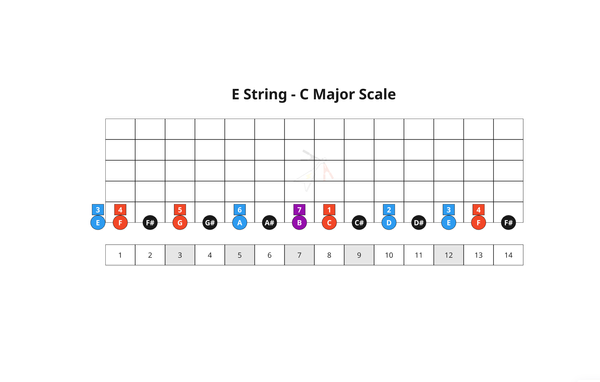 4. The 7 Key Chords - E String