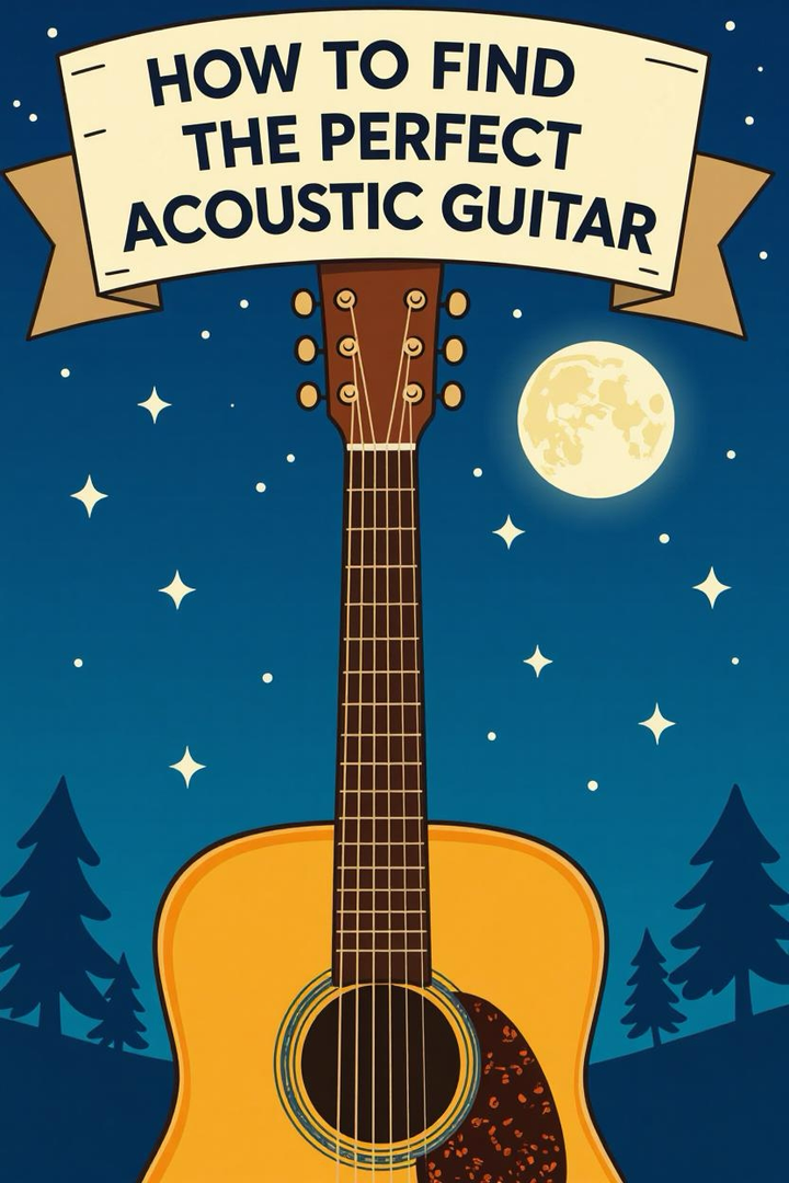 How To Find The Perfect Acoustic Guitar