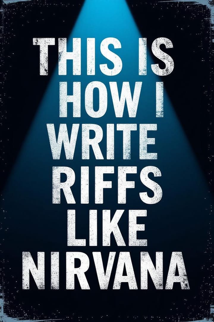 This Is How I Write Riffs Like Nirvana
